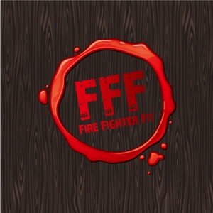 ルフィー (onepice)さんの元消防士フィットネストレーナー「Fire Fighter Fit」ロゴへの提案