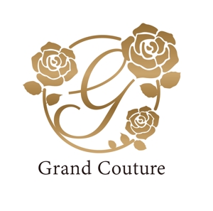 芳賀めぐ美 (megg1984)さんの新規オープンのウエディングドレスショップ「Grand Couture」のロゴ制作への提案