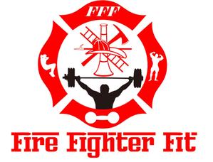 easel (easel)さんの元消防士フィットネストレーナー「Fire Fighter Fit」ロゴへの提案