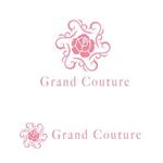 ATARI design (atari)さんの新規オープンのウエディングドレスショップ「Grand Couture」のロゴ制作への提案