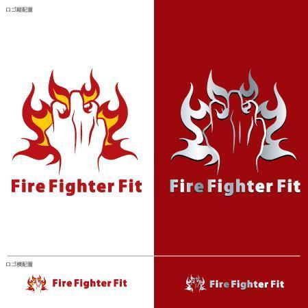 take5-design (take5-design)さんの元消防士フィットネストレーナー「Fire Fighter Fit」ロゴへの提案