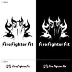 take5-design (take5-design)さんの元消防士フィットネストレーナー「Fire Fighter Fit」ロゴへの提案