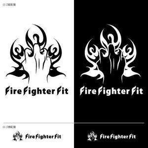 take5-design (take5-design)さんの元消防士フィットネストレーナー「Fire Fighter Fit」ロゴへの提案