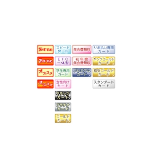 SKY-Design (kumadada)さんのクレジットカード比較サイトのアイコン制作への提案