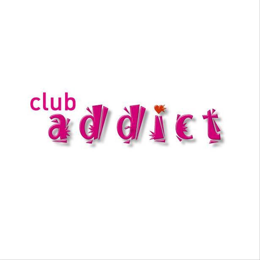 「club addict」のロゴ作成依頼