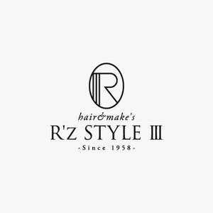 サクタ (Saku-TA)さんの美容院　「hair&make's R'z STYLE Ⅲ」のロゴへの提案