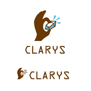 albireo (albireo)さんのパワーストーンーショップ 「Clarys」のロゴ作成への提案