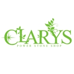 岩本 久美 (miracle-art)さんのパワーストーンーショップ 「Clarys」のロゴ作成への提案