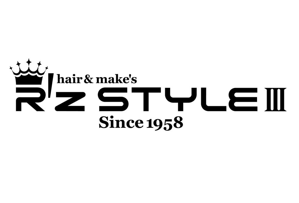 美容院　「hair&make's R'z STYLE Ⅲ」のロゴ