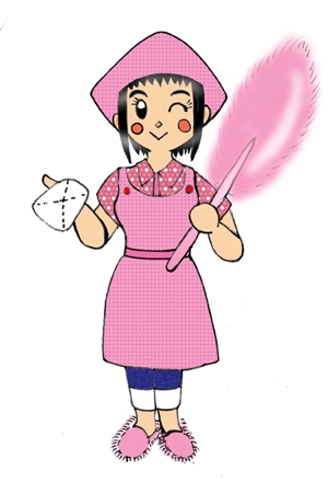 コウケイ (koukei_keikou)さんの家事をしている女性のキャラクターへの提案