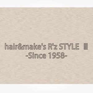 じゃぱんじゃ (japanja)さんの美容院　「hair&make's R'z STYLE Ⅲ」のロゴへの提案