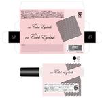 a-design (anzusha)さんのまつげ美容液　容器　ラベル（シール）化粧箱　デザインへの提案