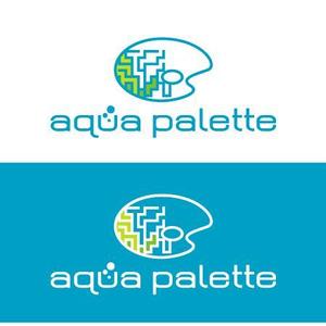 awn (awn_estudio)さんの【急募】サンゴ専門店『aqua palette』のロゴへの提案