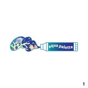 elevenさんの【急募】サンゴ専門店『aqua palette』のロゴへの提案