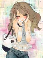 kumapiさんの女性誌やファッション誌の表紙に使えるような女性のイラストへの提案