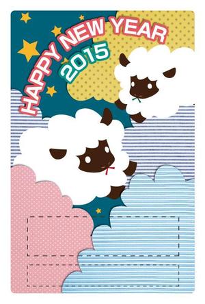 nacochi design (ngm_624)さんの2015年度オリジナル年賀状のデザイン　総額16万円への提案