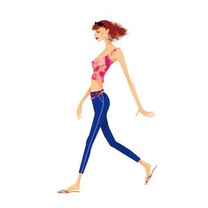 millmi (millmi)さんの女性誌やファッション誌の表紙に使えるような女性のイラストへの提案