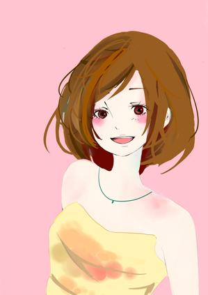 ユウナ ()さんの女性誌やファッション誌の表紙に使えるような女性のイラストへの提案
