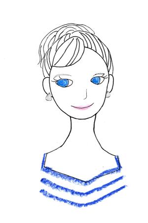kaya ()さんの女性誌やファッション誌の表紙に使えるような女性のイラストへの提案