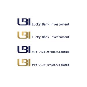 ロゴ研究所 (rogomaru)さんのソーシャルレンディングサービス「Lucky Bank」を運営する法人のロゴへの提案