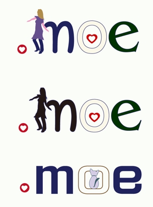 Yuya (yu19)さんの新ドメイン「.moe」のロゴ募集への提案