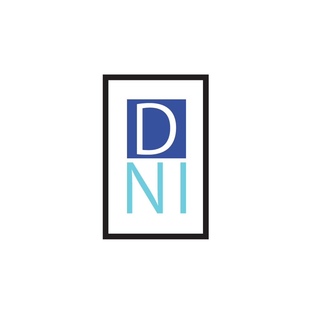 DNI の3文字でロゴをデザインしてください