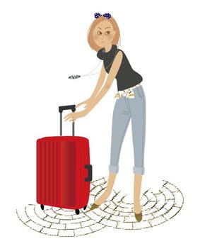 山口尚美 (cyamunao)さんの女性誌やファッション誌の表紙に使えるような女性のイラストへの提案