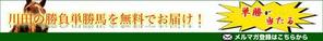 SilverHaze (SilverHaze)さんの競馬予想ブログ「メルマガへの誘導バナー」作成依頼への提案