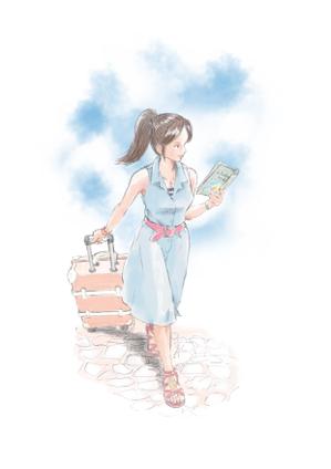 KR4 ()さんの女性誌やファッション誌の表紙に使えるような女性のイラストへの提案