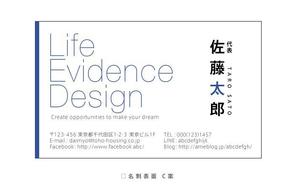 hagurumaさんの個人事業主の名刺Designへの提案