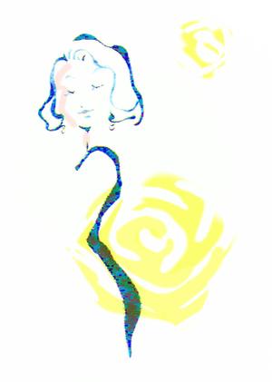 イラスト描きますmachaです (macha91)さんの女性誌やファッション誌の表紙に使えるような女性のイラストへの提案