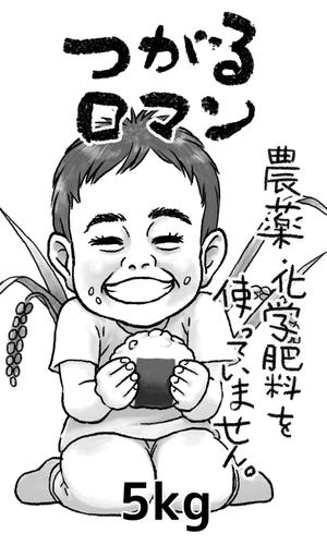 ソラウニ (cat_rider)さんの米袋のイラストデザイン募集（子供のイラスト）への提案