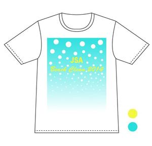  Bleu ailes (so-nao)さんのJSAビーチクリーン2014 Ｔシャツデザインへの提案