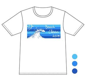  Bleu ailes (so-nao)さんのJSAビーチクリーン2014 Ｔシャツデザインへの提案