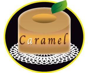 クラピカ (miii423)さんのシフォンケーキ専門店「シフォンケーキ専門店caramel」のロゴへの提案