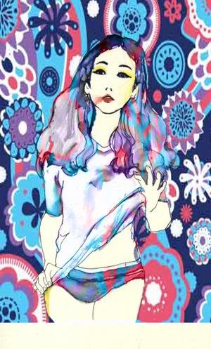 hongbeeさんの女性誌やファッション誌の表紙に使えるような女性のイラストへの提案