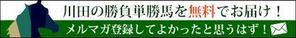 sky333 (sky333)さんの競馬予想ブログ「メルマガへの誘導バナー」作成依頼への提案