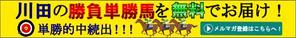 ミスター (bassmister)さんの競馬予想ブログ「メルマガへの誘導バナー」作成依頼への提案