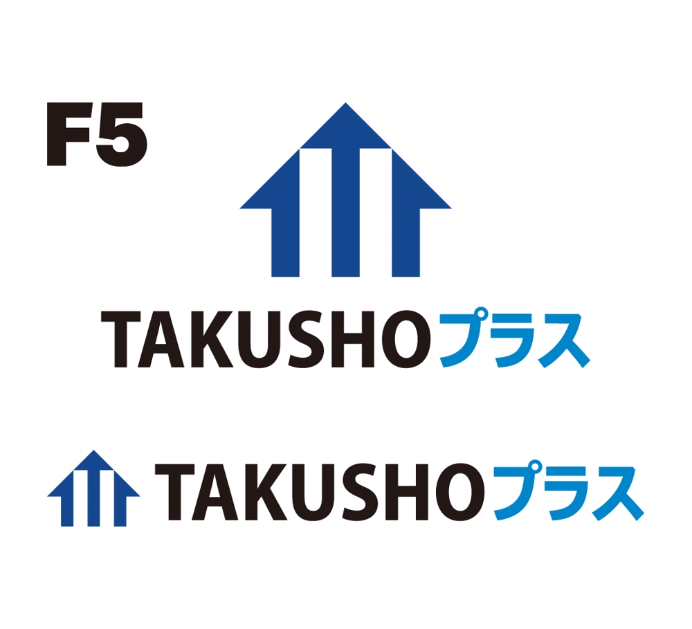不動産会社　札幌宅商の売主物件　「TAKUSHO+」のロゴ