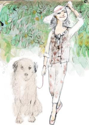 bun1さんの女性誌やファッション誌の表紙に使えるような女性のイラストへの提案