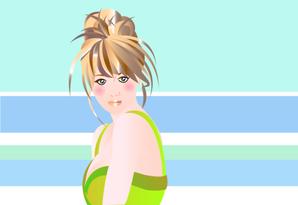chiharu2010 ()さんの女性誌やファッション誌の表紙に使えるような女性のイラストへの提案