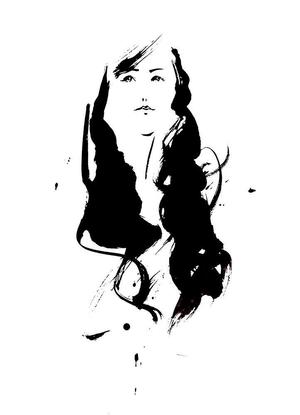 原田 伸治 (gagyu914)さんの女性誌やファッション誌の表紙に使えるような女性のイラストへの提案