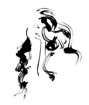 原田 伸治 (gagyu914)さんの女性誌やファッション誌の表紙に使えるような女性のイラストへの提案
