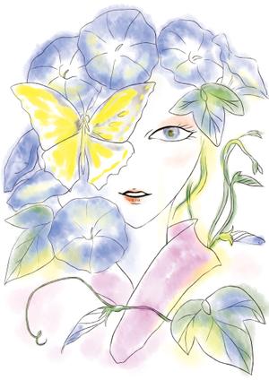 Umehoさんの女性誌やファッション誌の表紙に使えるような女性のイラストへの提案