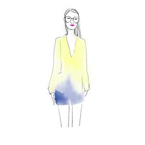 inusanda2 (inusanda2)さんの女性誌やファッション誌の表紙に使えるような女性のイラストへの提案