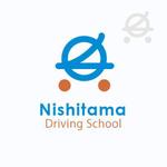 mae_chan ()さんの自動車学校　「Ｎｉｓｈｉｔａｍａ　Ｄｒｉｖｉｎｇ　Ｓｈｏｏｌ」のロゴへの提案