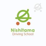 mae_chan ()さんの自動車学校　「Ｎｉｓｈｉｔａｍａ　Ｄｒｉｖｉｎｇ　Ｓｈｏｏｌ」のロゴへの提案