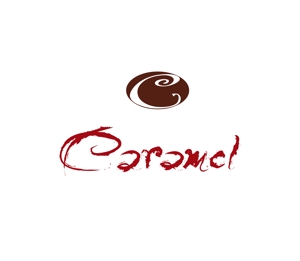figaro (figaro17)さんのシフォンケーキ専門店「シフォンケーキ専門店caramel」のロゴへの提案