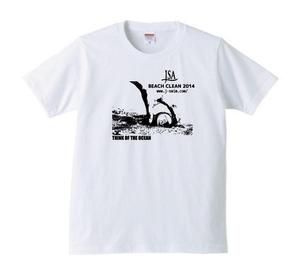 JOURNARHYTHM（ｼﾞｬｰﾅﾘｽﾞﾑ） (ken1sk8)さんのJSAビーチクリーン2014 Ｔシャツデザインへの提案