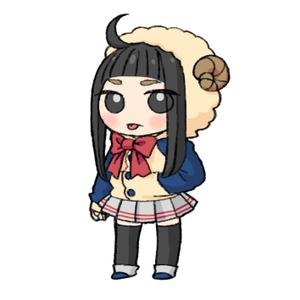 тамашка (tamashka)さんの2頭身の女の子キャラクターへの提案